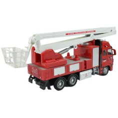 Požarni tovornjak: Večvrstni tovornjak s kolesi, dolžine 19 cm. slika 7