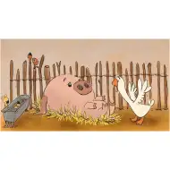 Prašićek in Goska na izletu diaprojekcija