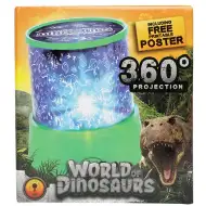 Projektorska svetilka Glow N Fun z dinozavrovim vzorcem
