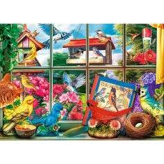 Ptice za oknom 1000-delni Premium plus quality puzzle – Trefl slika 2