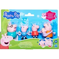 Pujsa Pepa: Igralni komplet z lutkami družine s petimi člani - Hasbro