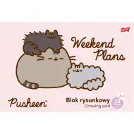Pusheen skicirka A/4, 20 listov