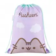 Pusheen vijoličast športni nahrbtnik, športna torba 43x34 cm
