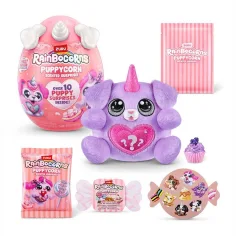 Rainbocorns: Pocket Puppycorn presenečenje dišeča plišasta figura kužka v različnih različicah 1 kos slika 6