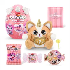 Rainbocorns: Pocket Puppycorn presenečenje dišeča plišasta figura kužka v različnih različicah 1 kos slika 8