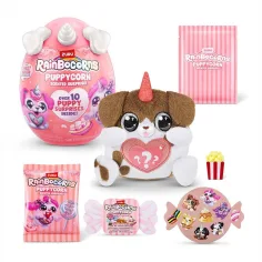 Rainbocorns: Pocket Puppycorn presenečenje dišeča plišasta figura kužka v različnih različicah 1 kos slika 9