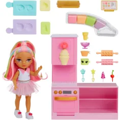 Rainbow High: Igralni set slaščičarne s punčko Kandy Hart slika 3