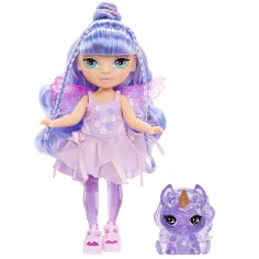 Rainbow High Littles mavrična vila Amethyst Willow lutka slika 2