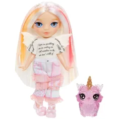 Rainbow High Littles mavrična vila Opal Raine punčka slika 2