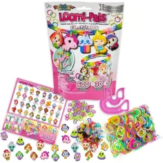 Rainbow Loom: Happy Loomi-Pals - Set za izdelavo gumijastih zapestnic z vilami slika 2