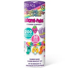 Rainbow Loom: Loomi-Pals presenečenje v valju — komplet za izdelavo gumijastih zapestnic