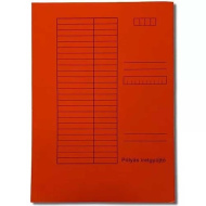Rdeča mapa z elastiko A4 230 g/m²