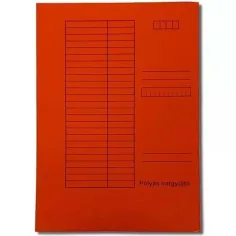 Rdeča mapa z elastiko A4 230 g/m²