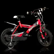 Rdeče otroško kolo velikosti 16 - Dino Bikes kolo