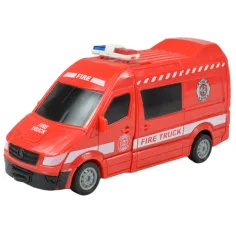 Reševalno vozilo: Robot, ki se preoblikuje v reševalno vozilo, v dveh različicah, 13 cm. slika 6