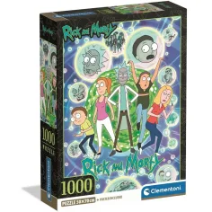 Rick in Morty 1000-delna sestavljanka - Clementoni