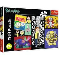 Rick in Morty Nenavaden kraj v galaksiji 300-delni puzzle - Trefl