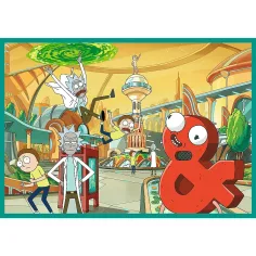 Rick in Morty Nore avanture 4x250-delni puzzle - Trefl slika 4