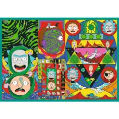 Rick in Morty Nore avanture 4x250-delni puzzle - Trefl slika 5