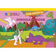 Riši s šablonami - Barvanka dinozavrov