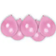 Roza balončki iz lateksa, set 8 kosov