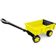 Rumeni ročni voziček z nosilnostjo 60 kg - Wader