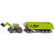 SIKU Claas traktor z nakladalcem 1/50