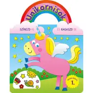 Samorogi - Pobarvaj in prilepi nalepke 1. delovni zvezek