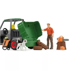 Schleich: Farm World - Gozdarski delovni set (42659) slika 3