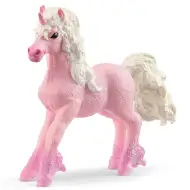 Schleich: Figura cvetličnega samorogovega žrebička (70832)