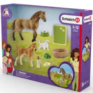 Schleich: Horse Club - Sarahini mali ljubljenčki set za nego (42432)
