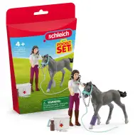 Schleich: Nega za konje s trakehnerskim žrebičkom (42752)