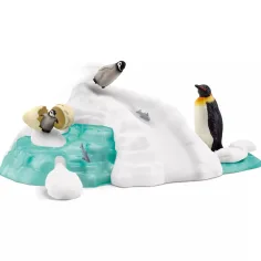 Schleich: Wild Life - Pingvin družinska zabava figura set (42661) slika 2