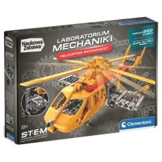 Science & Play: Mehanična delavnica - Komplet za sestavljanje helikopterja - Clementoni