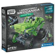 Science &amp; Play: Mehanična delavnica - komplet za sestavljanje monster trucka - Clementoni