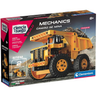 Science &amp; Play: Mehanics komplet za sestavljanje rudarskega vozička - Clementoni