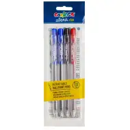 Sfera 4-delni komplet kemičnih svinčnikov v različnih barvah - Carioca