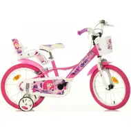 Sfera Fairy roza kolo velikosti 16 - kolo Dino Bikes