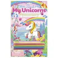 Sijajni ustvarjalni set za izdelavo peščene slike samoroga