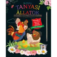 Skriti kmečki živalski svet - Barvanka s praskalnimi in barvnimi stranmi