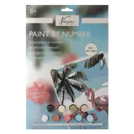 Slikaj po številkah 33,5x23,8 cm - Flamingo