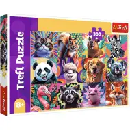 Smešne živalske portrete, 300-delni puzzle - Trefl