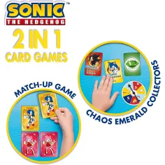 Sonic kartaška igra v nahrbtniku - Lisciani slika 3