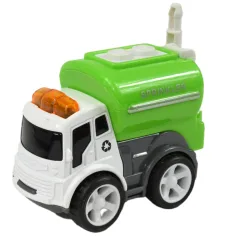 Speed Racer: Kamion za smeti na kolesih v različnih različicah 6cm 1db slika 2
