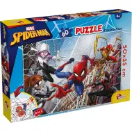 Spider-Man 2 v 1, 60-delni puzzle in pobarvanka, 50x35 cm - Lisciani