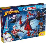 Spider-Man 2 v 1-emu, 60-delni puzzle in pobarvanka 35x25 cm – Lisciani