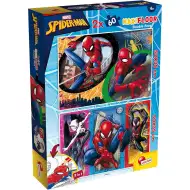 Spider-Man 2 v 1 maxi 2x60-delni puzzle in pobarvanka 50x35 cm - Lisciani