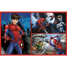 Spider-Man pajkaste zgodbe 2x70-delna sestavljanka - Trefl slika 3