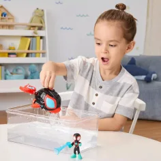 Spidey in njegovi čudoviti prijatelji: figure Waterwebs in vozila, ki spreminjajo barvo - Spin Dolphin - Hasbro slika 4