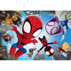 Spidey in njegovi čudoviti prijatelji na misiji 104-delna maxi supercolor sestavljanka - Clementoni slika 2